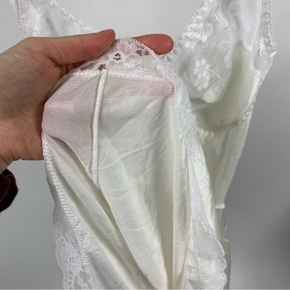 Vintage Lingerie Slip Bustier Lace Adjustable Madonna Like a Virgin Sexy Dress S - Picture 7 of 8